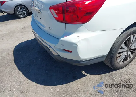 2019 Nissan Pathfinder Sv z USA, uszkodzony, nr VIN 5N1DR2MN1KC601844